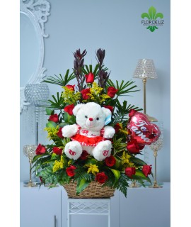 VALENTIN(PELUCHE PEQ., GLOBO PEQ.) VALENTIN(PELUCHE PEQ., GLOBO PEQ.)